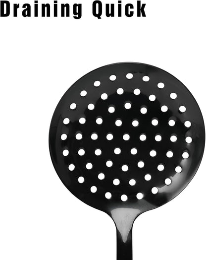 Stainless Steel Slotted Turner Spatula, Thin Edge Turner, Silver | Thin-edge Metal Spatula for Cast Iron and Stainless Steel Pans; Flips Eggs, Pancakes Burgers; Dishwasher Safe