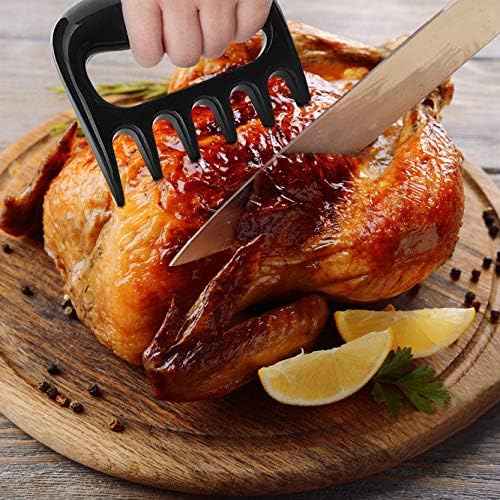 TOPULORS Ideal Gift Meat Claws-Strongest BBQ Meat Handler Forks Pulled Pork Shred Handling Meat & Carving Turkey Claws Handler Set for Your Smoker & Barbecue(1 Pair)