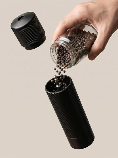 Homnoble Heavy Duty Pepper Grinder, Pepper Grinder External Adjustable