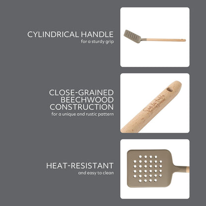 Sur La Table Kitchen Essential Mealcraft Silicone Spatula - Juniper Green