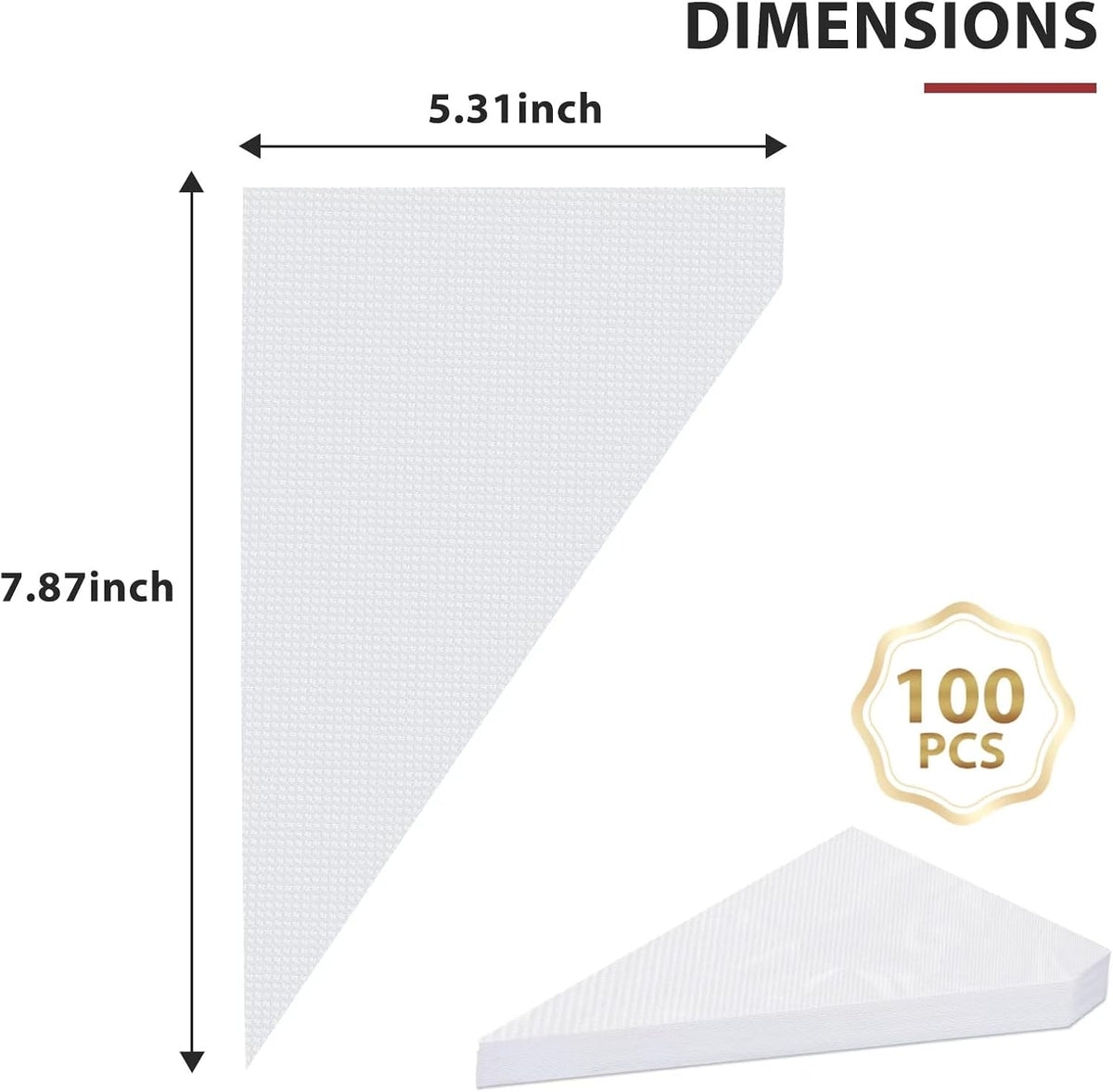 Disposable Small Piping Bags 8 inch for Cream Frosting Cake