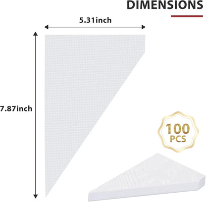 Disposable Small Piping Bags 8 inch for Cream Frosting Cake