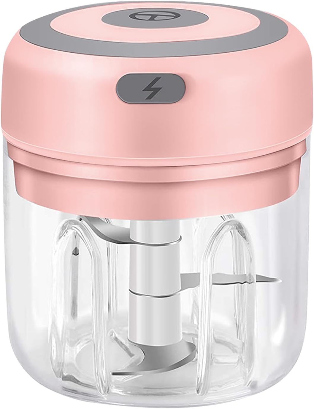 Electric Mini Garlic Mincer, 100ML USB Vegetable Onion Chopper