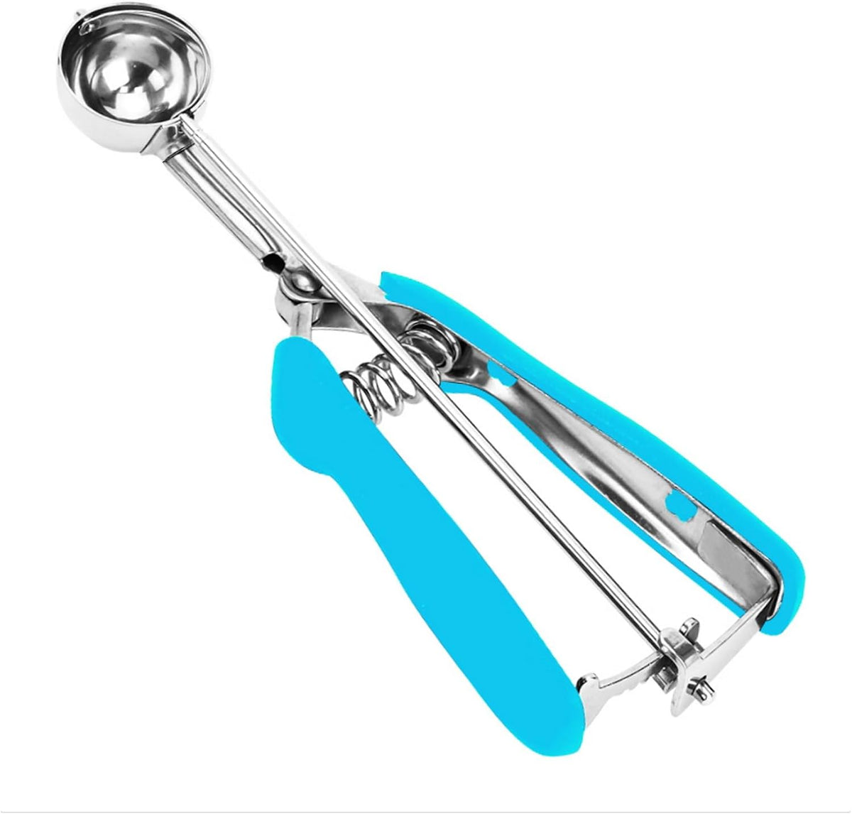 Ice Cream Scoop, 18/8 Stainless Steel Cookie Scoop, Cookie Scoops for Baking, 2 Tbsp/ 30 ml/ 1 oz Cookie Dough Scoop, Ice Cream Scooper with Trigger Release, Cookie Scooper for Baking