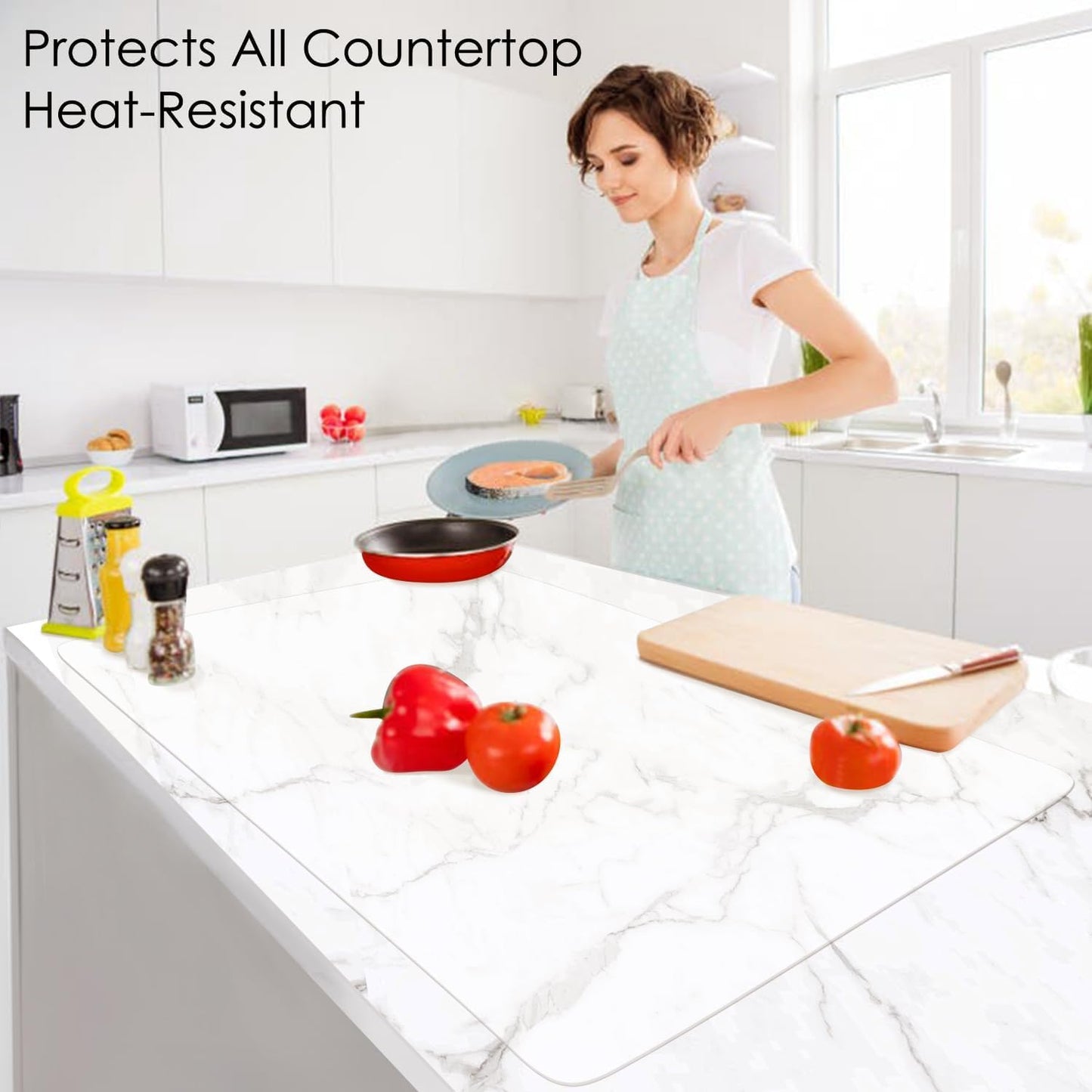 Extra Large Silicone Mat, 31.5x23.6 Inch Heat Resistant Mat for Kitchen Counter, Non Stick Silicone Baking Mat for Dough and Pastry, Thick Silicone placement Countertop Protector, Black countertop mat