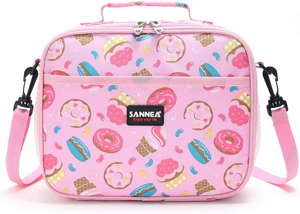 Lunch Bag for Kids Coole Lunch Box Tote for Women Girls Boys Children Student Insulated Bento Bag for School Work Picnic Outdoor Activities
