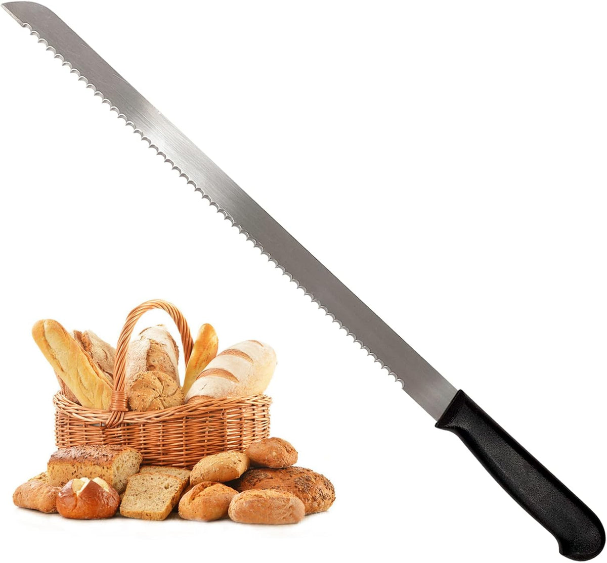 Sourdough Bread Knife for Homemade Bread: 11" Adjustable Bread Slicer