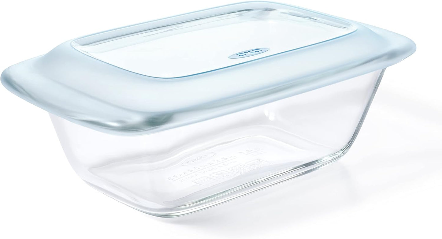 OXO Good Grips GLASS PIE PLATE WITH LID
