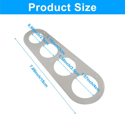 Spaghetti Measuring Tool, Stainless Steel