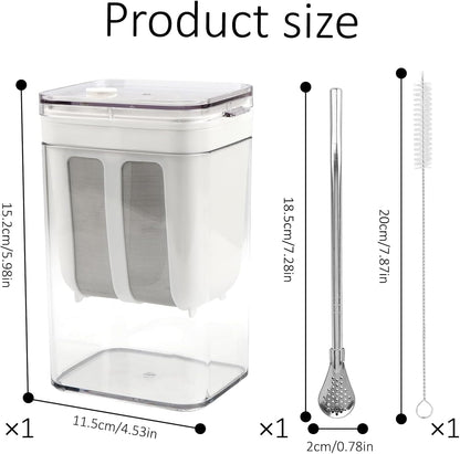 Greek Yogurt Strainer,1300ML Multi Yoghurt Maker Strainer
