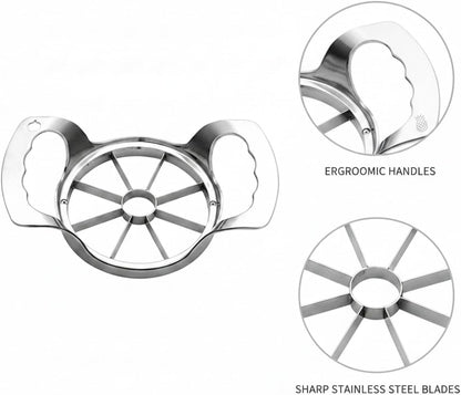 Kitchen Counter Essential: Stainless Steel Pineapple Corer and Slicer for Quick Fruit Prep (1 PC)