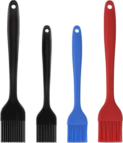 Hhyn Silicone Basting Pastry Brush Set 2 Pack