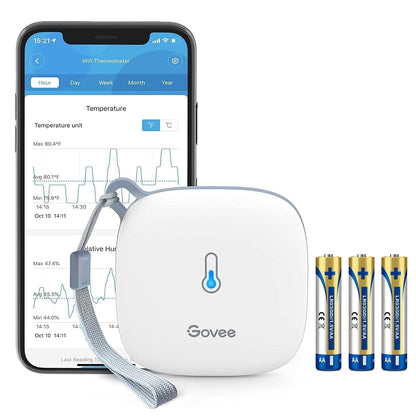 Govee WiFi Thermometer Hygrometer H5179 with App Notification Alert