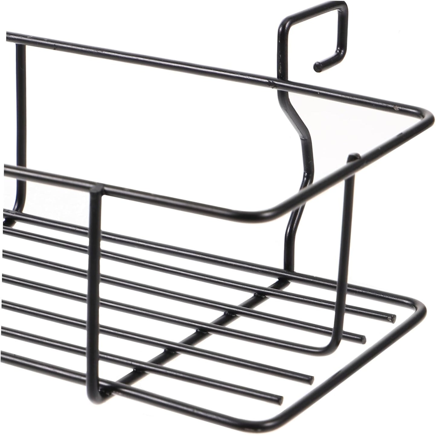 Bbq Grilling Basket Sturdy Metal Storage Condiment Bottles Holder Kitchen Hanging Basket Bbq Accessories Random Color