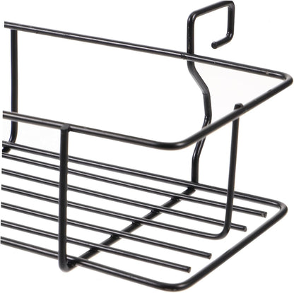 Bbq Grilling Basket Sturdy Metal Storage Condiment Bottles Holder Kitchen Hanging Basket Bbq Accessories Random Color