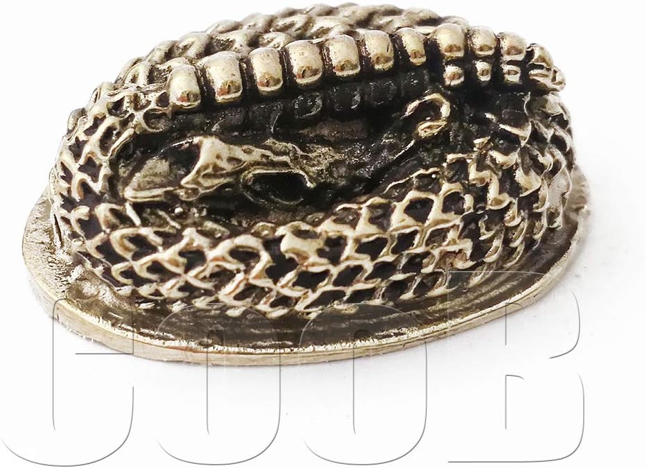 CooB Set Knife Finger Guard Bolster & Pommel for Knives Making Handle SNAKE