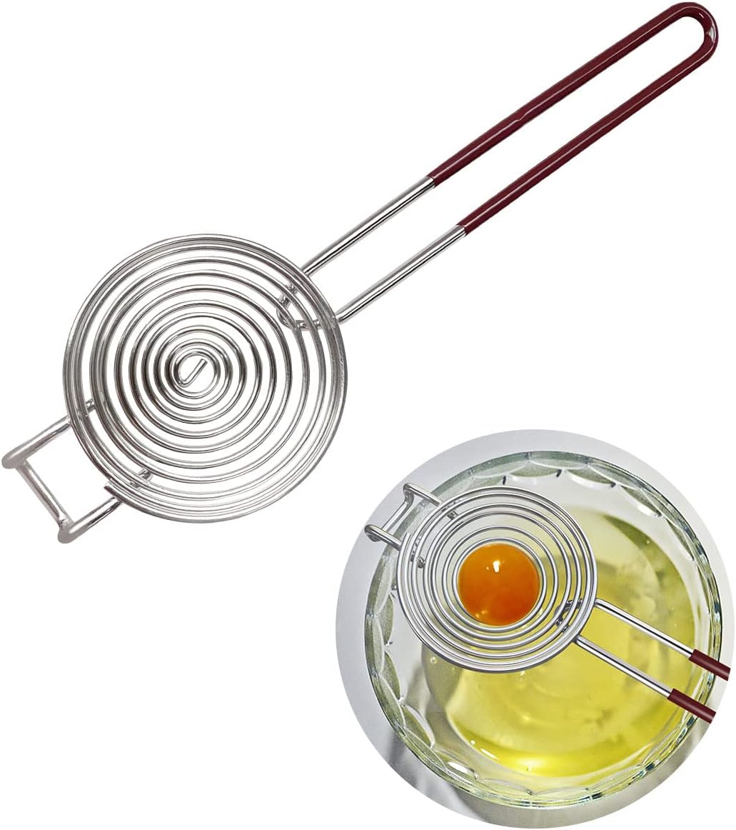 1 Pack Yolk White Separator Tool Long Handled Egg White Separator
