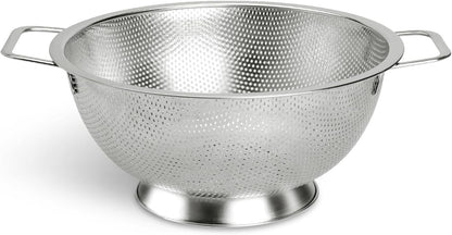 Kaishun Colander Stainless Steel 3-Quart,Strainer for Kitchen Food
