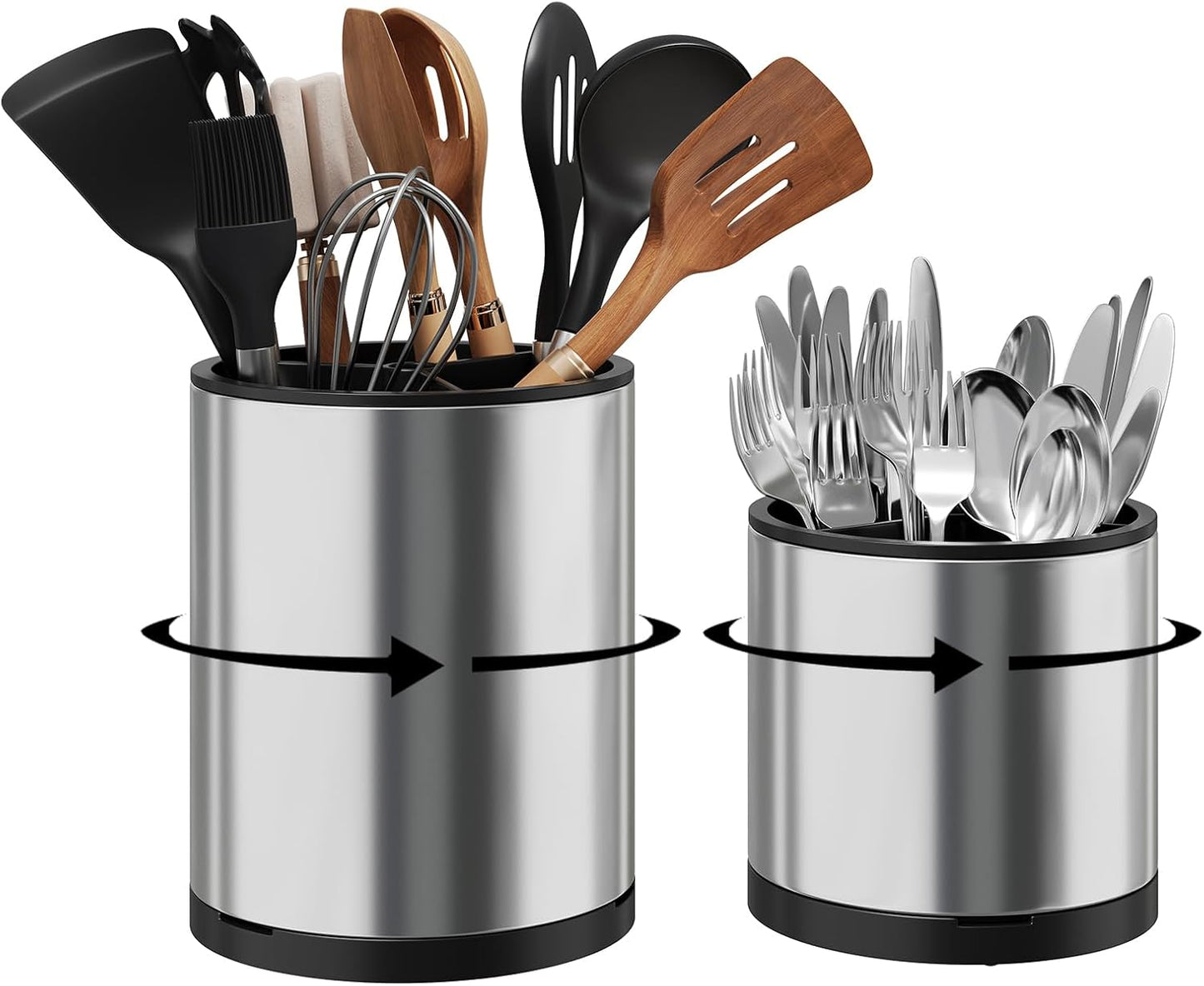 Paper Plate Dispenser for Party, Wood Outdoor Utensil Caddy for Parties, Paper Plate Holders Organizer for Countertop, Black Silverware Holder for Buffet Cutlery, Plates,Flatware, Utensils and Napkins