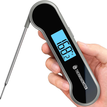 0.5 Sec Instant Read Meat Thermometer Digital for Cooking, Red