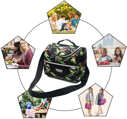 Lunch Bag for Kids Coole Lunch Box Tote for Women Girls Boys Children Student Insulated Bento Bag for School Work Picnic Outdoor Activities
