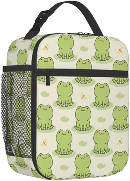Rainbow Leopard Lunch Box Thermal Cooler Bento Tote Bags Portable Insulated Lunch Bag for Girls Teens, Kids Lunch Bags for School Beach Picnic Travel