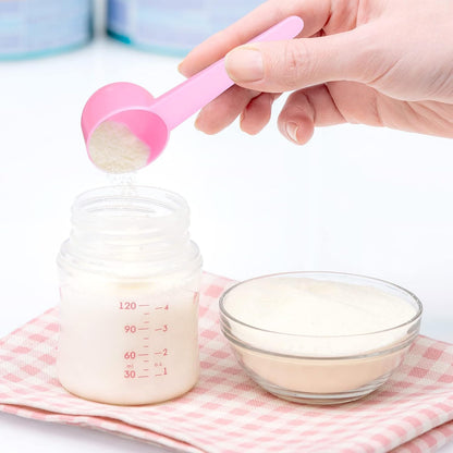 Meanplan Plastic Tablespoons Measuring Spoons, Pink