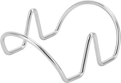 Taco Holders for the Individual Serving, 2 Pack Stackable Stainless Steel Taco Holder Stands Versatile Wire Taco Rack for Holding Hard or Soft Tacos (U-shaped 2 grid)