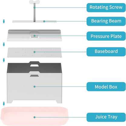New 2026 Tofu Press Stainless Steel 304, Tofu Maker Comes With Pressed Towels And Drip Trays For Easy Dehydration And Improved Taste. It Can Also Be Used To Make Cheese/Paneer, 2-Pound Extra Firm Tofu
