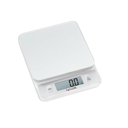 Taylor Digital Kitchen Food Scale with Silver Top - 11 lb Max Capacity