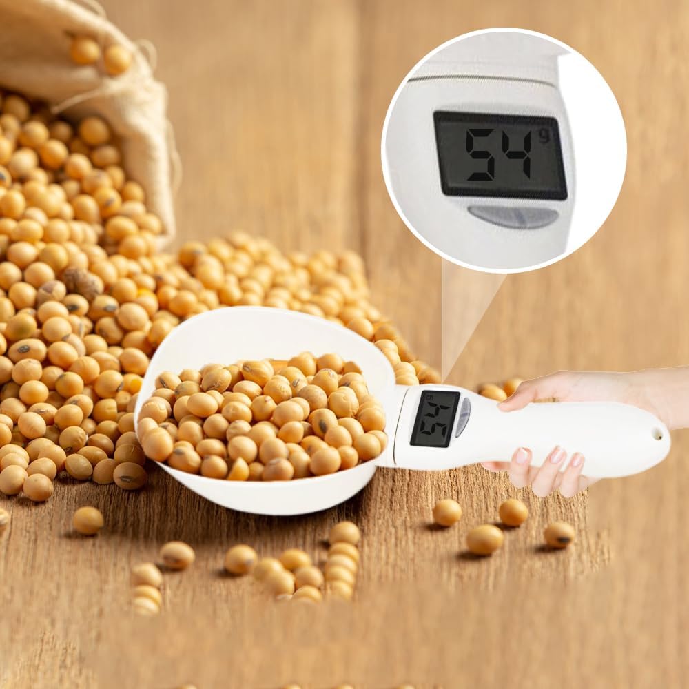 Digital Measuring Spoon, 2025 New Food Measuring Scoop Scale 800g / 0.1g High Precision with LCD Screen, Display Electronic Measuring Spoon for Kitchen Gadgets and Daily Meals (2)