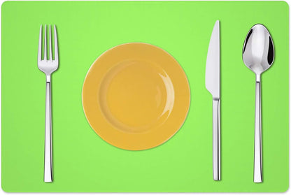 Silicone Placemats, Food-Grade Non-Slip Waterproof, Dining, Stain Resistant, Countertop Protector, Kitchen Counter Mat, Heat Resistant, Baking mat Dishwasher Safe (23.6"×15.7"-1pack, Black)
