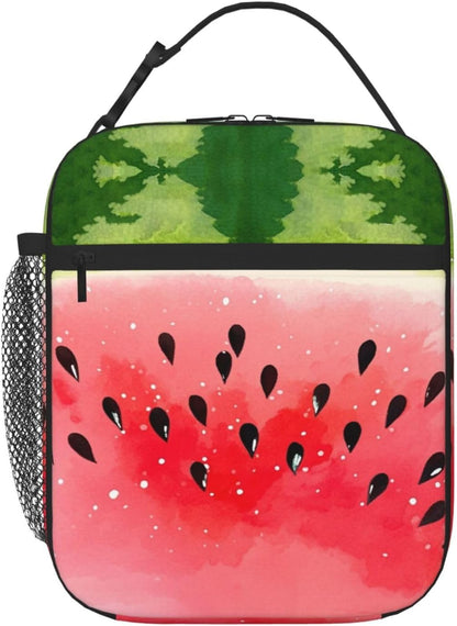 Dinosaur Volcano Insulated Lunch Bag for Women & Men, Reusable Leak-Proof Lunch Box with Cooler Compartment, Lunch Tote for Adults Work Travel Picnic Durable & Washable