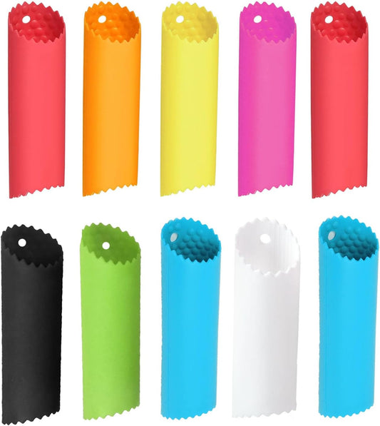 Garlic Peeler Set 10 PCs Silicone Garlic Roller Tube Garlic Peeled Tool