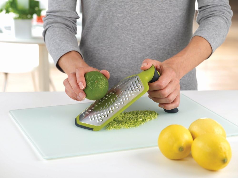 Joseph Joseph 2-in-1 Mini Grater & Slicer – Compact Kitchen Tool with Sharp Stainless Steel Blades