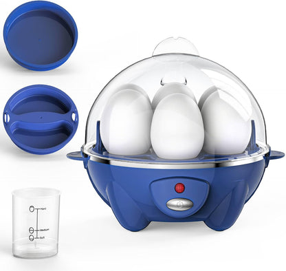 Egg Cooker,Rapid 7 Eggs Boiler with Auto Shut-off-Green