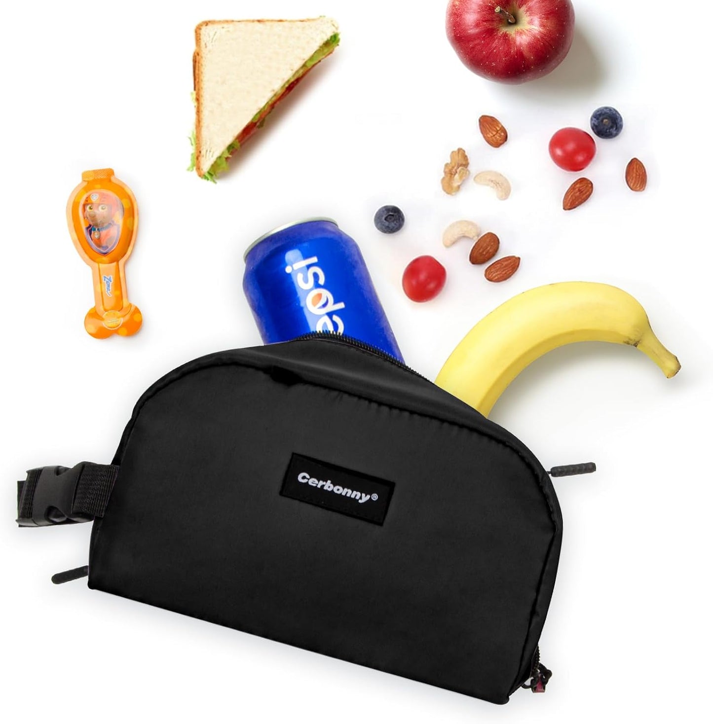 Cerbonny Freezable Cooler Bag for Work/School Travel - Mini Insulated Bag Fit For Yogurt