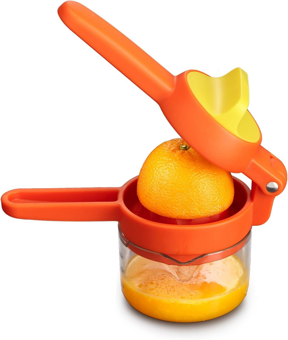 Joseph Joseph 20171 JuiceMax Dual-action Citrus Press, Yellow
