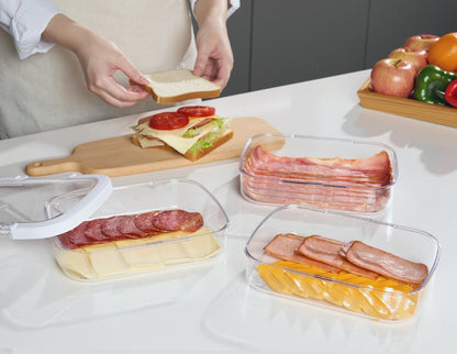 Felli Duo Loc Tritan Meal Prep Containers Microwave Safe BPA FREE, Leak Proof Lunchable Container for Leftovers Kitchen Fridge Freezer, Reusable Plastic On the Go Lunch Travel Box (Beginner 3pk)