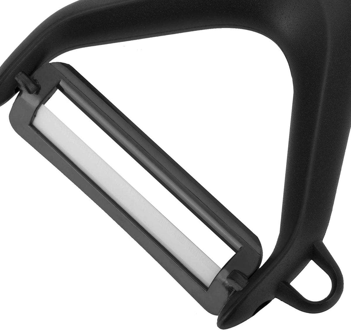 Westmark 29112270 Ceramic Blade Peeler, 5.9 x 0.7 x 2.7, Black