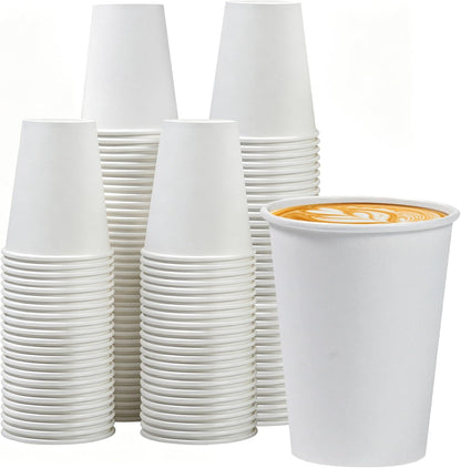 Lamosi 100 Pack 5 oz Paper Cups, Disposable Small Bathroom Cups 5oz, Mini Espresso Cups for Mouthwash, Travel, Party, Picnics, Home