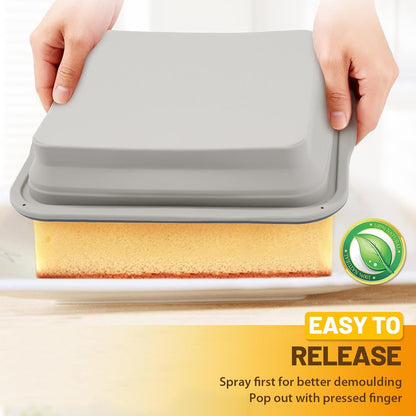 Silicone Muffin Pan, 12 Cups Non-Stick Cupcake Pan, Food-Grade BPA-Free Muffin Tin, Oven-Safe 450 °F, Reinforced Steel Frame, Easy-Grab Handles, Quick-Release 2.3" Baking Molds for Mini Treats