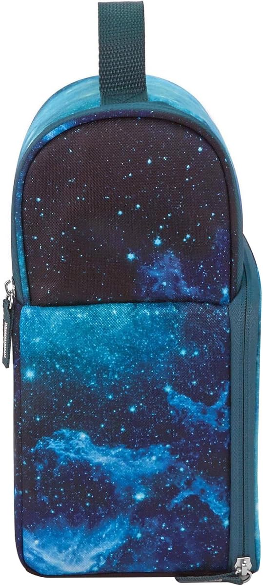 THERMOS Kids Dual Lunch Box, Galaxy Teal