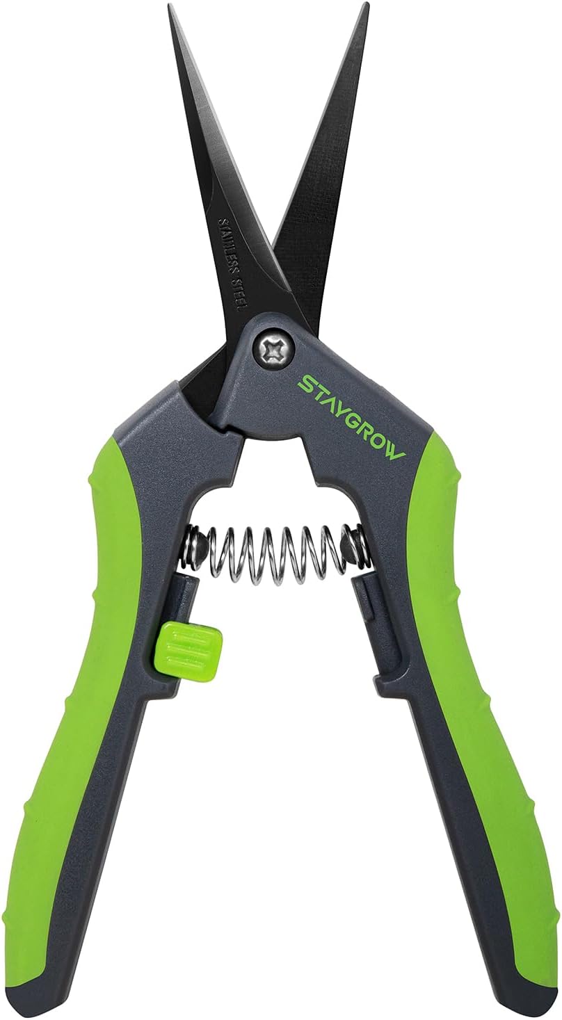 2pcs 6.5" Pruning Shears for Gardening Ultra Sharp Garden Scissors