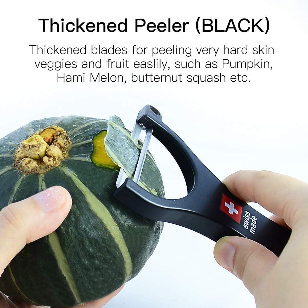 Original Swiss Made Peeler Vegetable&Fruits stainless steel blade Peeler for kitchen (ORANGE-vegetable grater)