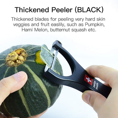 Original Swiss Made Peeler Vegetable&Fruits stainless steel blade Peeler for kitchen (ORANGE-vegetable grater)
