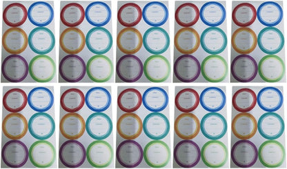 Waterproof Removable Date Labels for Food Storage 60pcs Blank Bottle and Kitchen Label Stickers Portable Handwriting for Pantry and Office Use