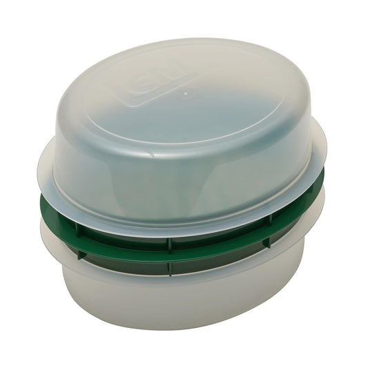 LEM Products Batter Bowl, Translucent and Green