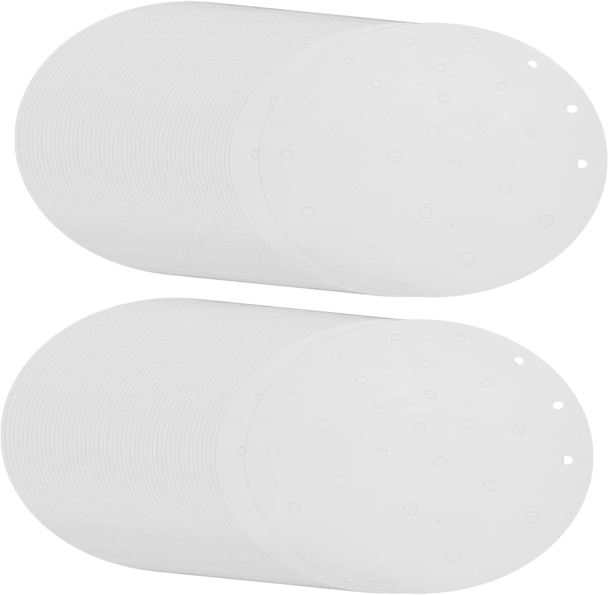 Dumpling Paper Bamboo Steamer Liners, 7 Inch, 100 Pcs