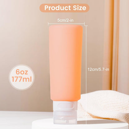 MICEBAY 2 oz Condiment Squeeze Bottles, Leakproof Salad Dressing Container
